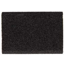 Губка для шлифования, 100 х 70 х 25 мм, овал, Средняя жесткость, P 60 Сибртех