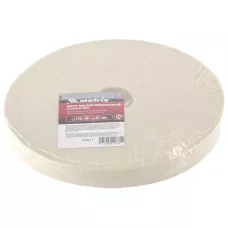 Круг полировальный из войлока, 175 х 20 х 32 мм MATRIX 75911