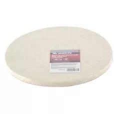 Диск полировальный из натурального войлока, "под липучку" 180 х 7 мм Matrix