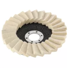 Круг полировальный лепестковый из войлока 125 мм MATRIX 75934