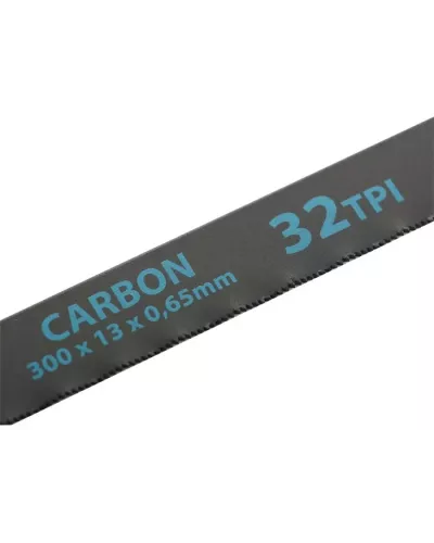 Полотна для ножовки по металлу, 300 мм, 32 TPI, Carbon, 2 шт Gross