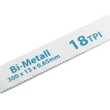 Полотна для ножовки по металлу GROSS, 300 мм, 18TPI, BIM, 2 шт. 77730