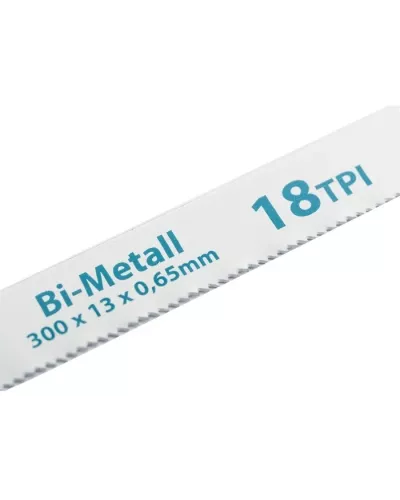 Полотна для ножовки по металлу, 300 мм, 18 TPI, BIM, 2 шт Gross