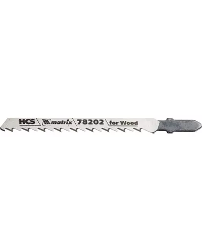 Полотна для электролобзика по дереву, 3 шт, T101D, 75 х 4.0 мм, HCS Matrix Professional