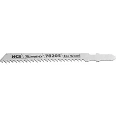 Полотна для электролобзика по дереву, T111C, 75 х 3 мм MATRIX  78205
