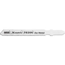 Полотна для электролобзика по металлу, 50 х 0,8 мм MATRIX  78206