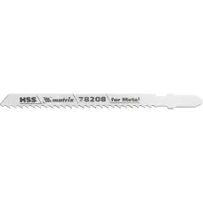 Полотна для электролобзика по металлу, T127D, 75 х 3 мм MATRIX  78208
