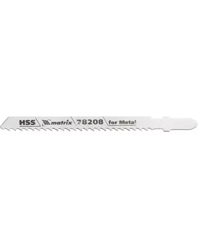 Полотна для электролобзика по металлу, 3 шт, T127D, 75 х 3 мм, HSS Matrix Professional