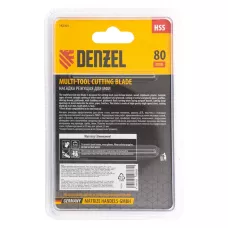 Насадка для МФИ DENZEL 782301 отрезная полукруг, HSS, по металлу и дереву, 80 мм х 1,2 мм