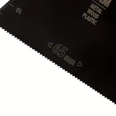 Насадка для МФИ DENZEL 782303 режущая прямая, BiM, по металлу и дереву, 65 x 1.2 мм