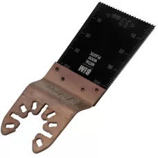 Насадка для МФИ DENZEL 782305 режущая пазовая прямая, BiM, по металлу и дереву, 33 x 1.4 мм