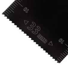 Насадка для МФИ DENZEL 782305 режущая пазовая прямая, BiM, по металлу и дереву, 33 x 1.4 мм