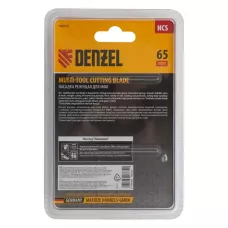 Насадка для МФИ DENZEL 782313 режущая прямая, HCS, по дереву, ламинату 65 х 1.8 мм