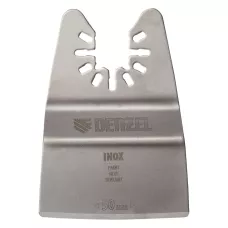 Насадка для МФИ DENZEL 782317 шабер полукруг, Inox, для снятия краски, 50 мм