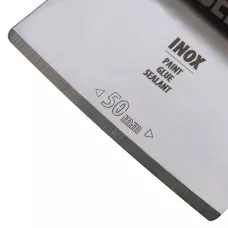 Насадка для МФИ DENZEL 782317 шабер полукруг, Inox, для снятия краски, 50 мм