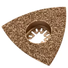 Насадка для МФИ DENZEL 782323 шлифовальная дельтавидная, HM, по плитке и дереву, 78 мм