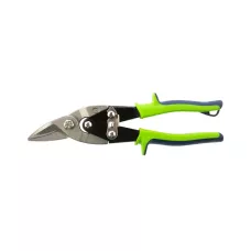 Ножницы по металлу, 250 мм, правый рез, сталь С55, двухкомпонентные рукоятки СИБРТЕХ