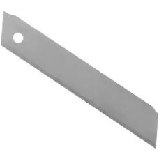 Лезвия DENZEL 18 мм, сталь SK5 - 0,5 мм, 10 штук