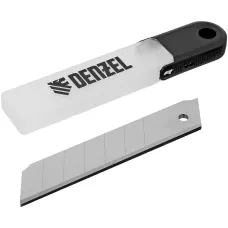 Лезвия DENZEL 25 мм, сталь SK5 - 0,7 мм, 5 штук