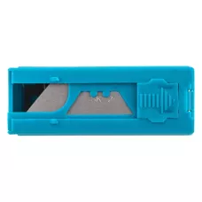 Лезвия GROSS, 19 мм, трапециевидные, пластиковый пенал, 12 шт. 79376