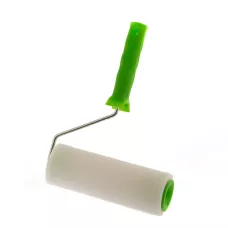 Валик "Поролон" с ручкой, 200 мм, D 48 мм, D ручки 6 мм Россия Сибртех