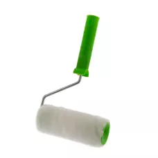 Валик "Искусственный мех" с ручкой, 150 мм, ворс 15 мм, D 48 мм, D ручки 6 мм, полиэстер Сибртех