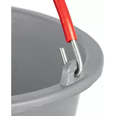 Ведро строительное пластмассовое 12 л, ударопрочное, обрезиненная ручка MATRIX 81462