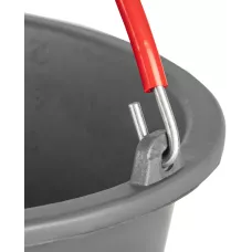 Ведро строительное пластмассовое 16 л, ударопрочное, обрезиненная ручка MATRIX 81463