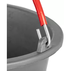 Ведро строительное пластмассовое 20 л, ударопрочное, обрезиненная ручка MATRIX 81464