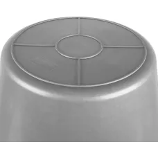 Ведро строительное пластмассовое 20 л, ударопрочное, обрезиненная ручка MATRIX 81464