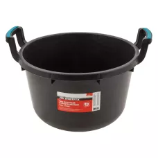 Таз круглый строительный гибкий с ручками, 30 л MATRIX 81465