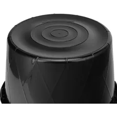 Таз строительный круглый универсальный, 120л, ударопрочный, с ребрами жесткости MATRIX 81473