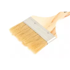 Кисть плоская Slimline 4" (100 мм), натуральная щетина, деревянная ручка SPARTA 824455