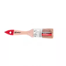 Кисть плоская "Стандарт" 1.5" (38 мм), натуральная щетина, деревянная ручка MTX