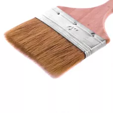 Кисть плоская "Стандарт" 4" (100 мм), натуральная щетина, деревянная ручка MTX