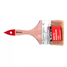 Кисть плоская "Стандарт" 4" (100 мм), натуральная щетина, деревянная ручка MTX