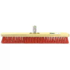 Щетка строительная 500 мм, 5 рядов, жесткая щетина, железная тулейка, без черенка Сибртех