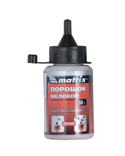 Порошок меловой красный, 50 г, для разметочных шнуров Matrix
