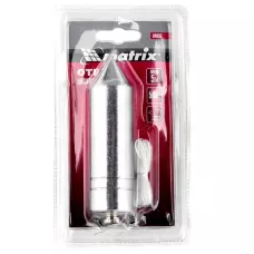 Отвес цилиндрический, 500 г, шнур 5 м MATRIX 84892