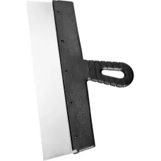 Шпатель фасадный из нержавеющей стали, 600 мм, пластмассовая ручка Сибртех