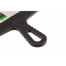 Шпатель из нержавеющей стали, 250 мм, зуб 6 х 6 мм, пластмассовая ручка Сибртех