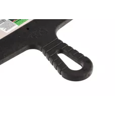 Шпатель из нержавеющей стали, 300 мм, зуб 6 х 6 мм, пластмассовая ручка Сибртех