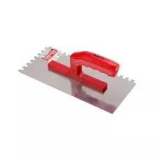 Гладилка стальная, 280 x 130 мм, зеркальная полировка, зуб 8 x 8 мм MATRIX 86778