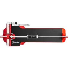 Плиткорез ручной монорельсовый 600 х 14 мм, ходовая каретка,9/4 рег. подшипников, литая станина// MTX