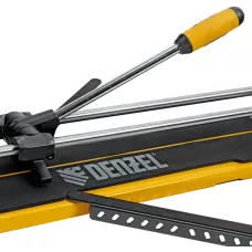 Плиткорез DENZEL 600х14мм, цельнометал. напр., каретка на подш., стальная станина, рукоятка-пенал