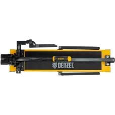 Плиткорез рельсовый DENZEL 600х16мм, каретка на подш., стальная станина, усил. рукоятка-пенал