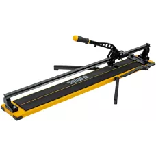 Плиткорез рельсовый DENZEL 1000х16мм, каретка на подш., стальная станина, усил. рукоятка-пенал