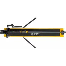 Плиткорез рельсовый DENZEL 1000х16мм, каретка на подш., стальная станина, усил. рукоятка-пенал