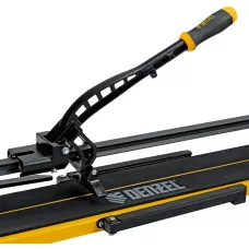 Плиткорез рельсовый DENZEL 1000х16мм, каретка на подш., стальная станина, усил. рукоятка-пенал