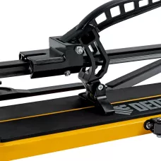 Плиткорез рельсовый DENZEL 1000х16мм, каретка на подш., стальная станина, усил. рукоятка-пенал